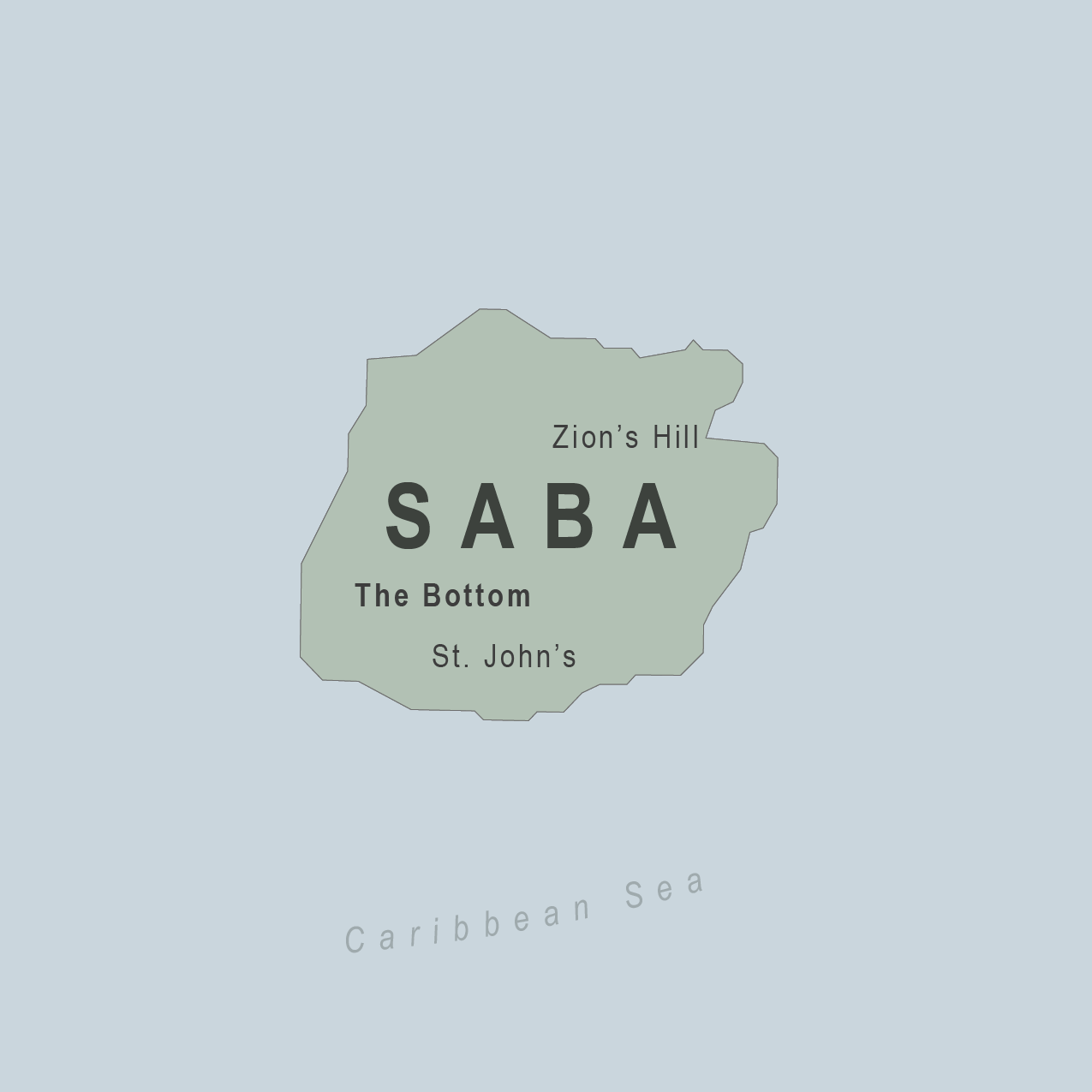 Map - Saba