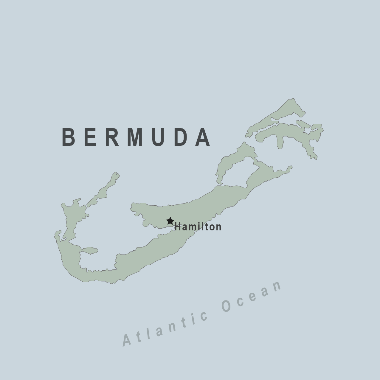 Map - Bermuda (U.K.)