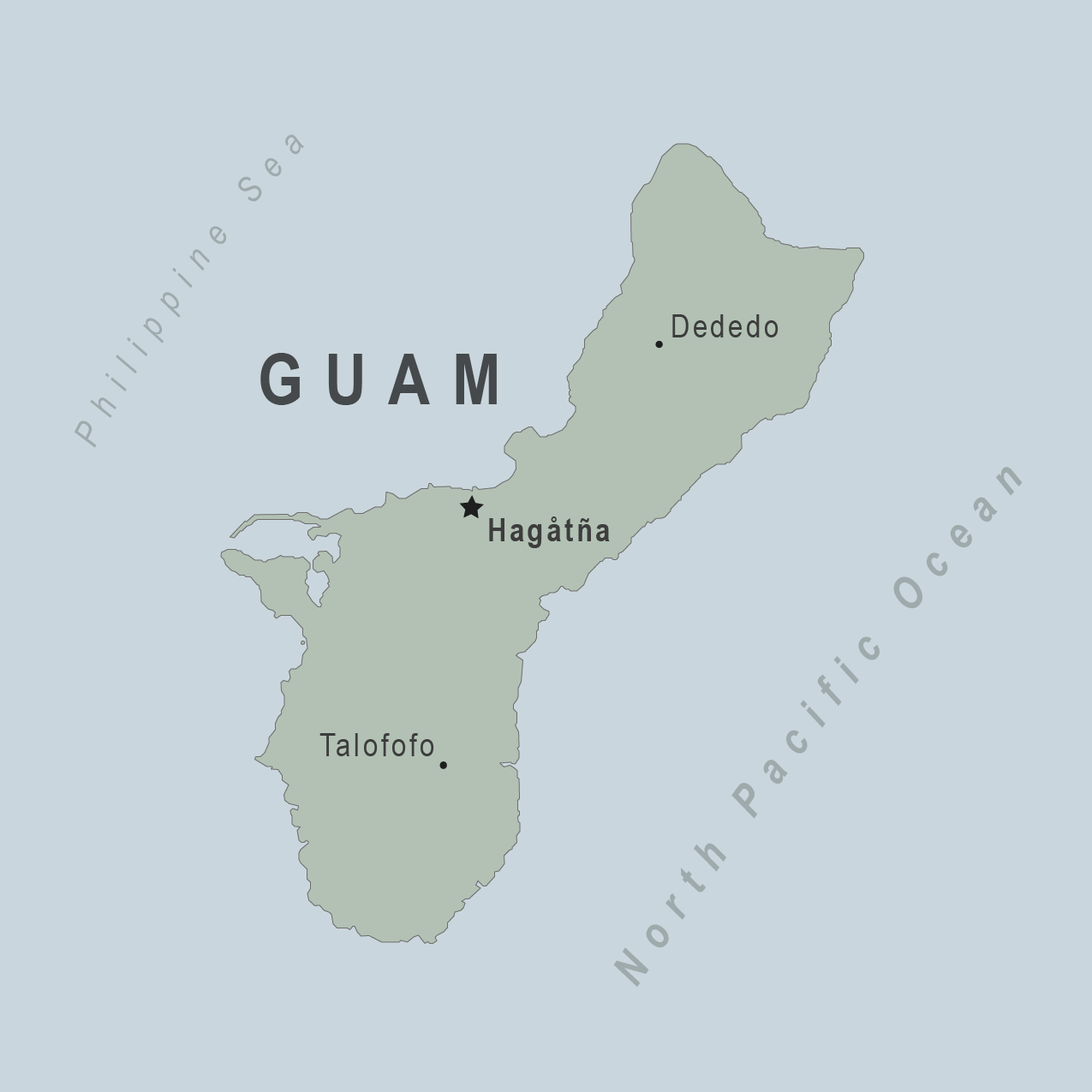 Map - Guam (U.S.)