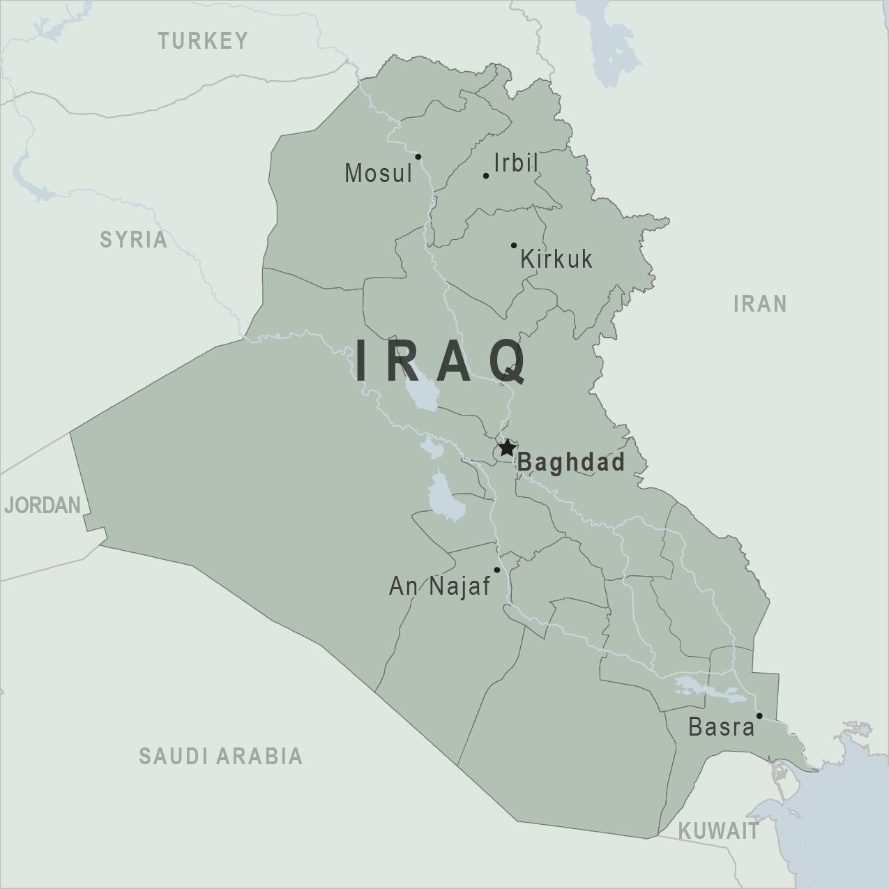Map - Iraq