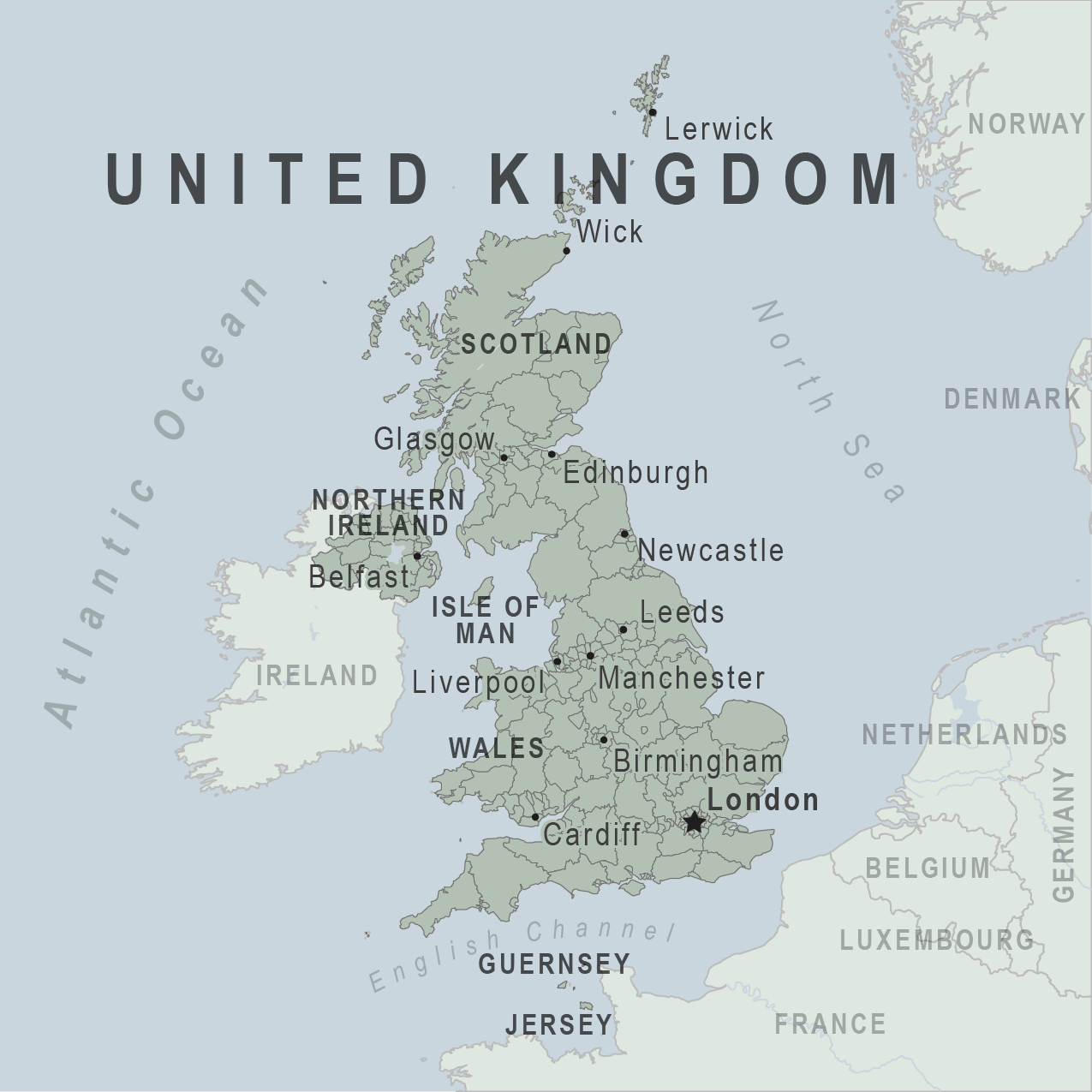 Map - United Kingdom