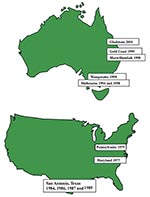 Thumbnail of Australian and American clinical isolates of Photorhabdus.