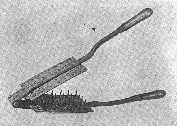 Rastel, a perforating mallet, ca. 1830 (18).