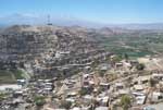 Thumbnail of High density of homes in the periurban community of Guadalupe, Arequipa, Peru, November 2004.
