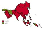 Thumbnail of Control measures for bovine tuberculosis based on test-and-slaughter policy and disease notification, Asia (21).