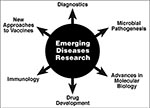 Thumbnail of Benefits of emerging diseases research.