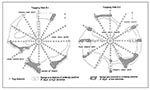 Thumbnail of Ranges and trap stations of hantavirus antibody–positive Peromyscus boylii during high and low population densities. Each web covered 3.1 ha. Trap stations within ranges were occupied by antibody-negative and antibody-positive mice at various times. High densities represent 13 months (June 1995 to June 1996), and low densities represent 13 months (September 1996 to September 1997).