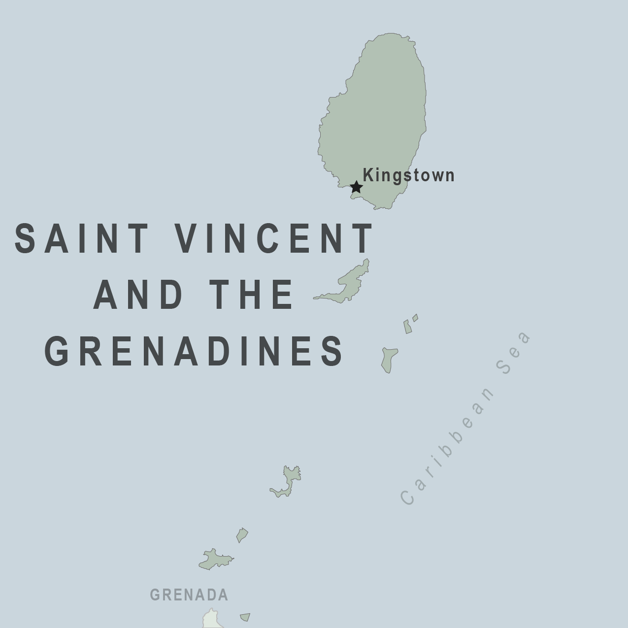 Map - St. Vincent