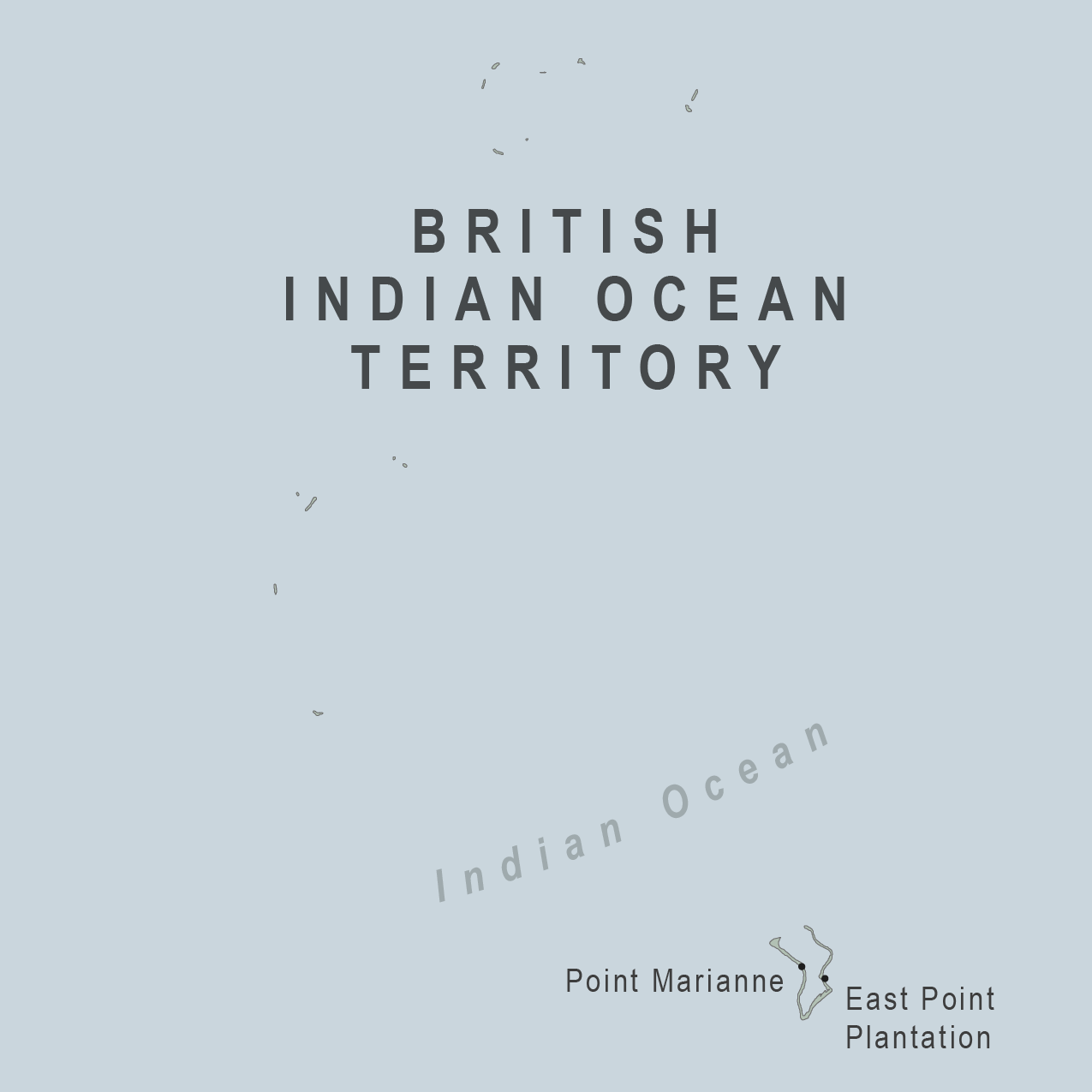 Map - British Indian Ocean Territory