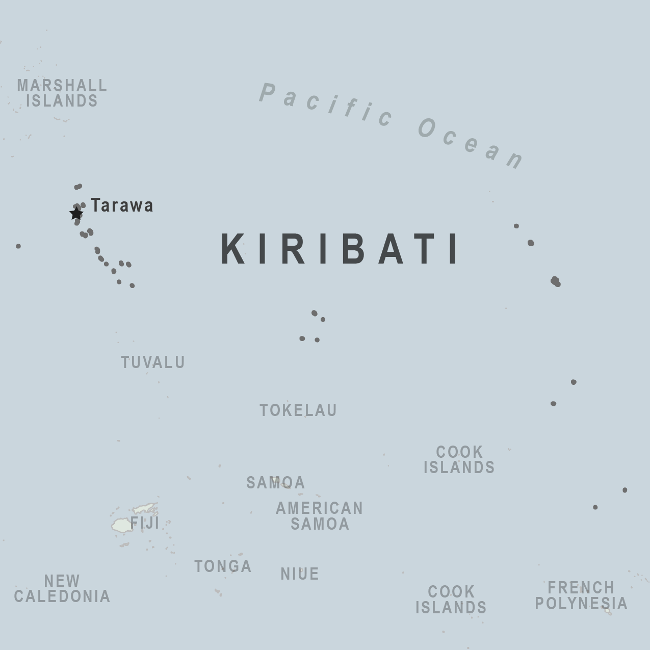 Map - Kirbati