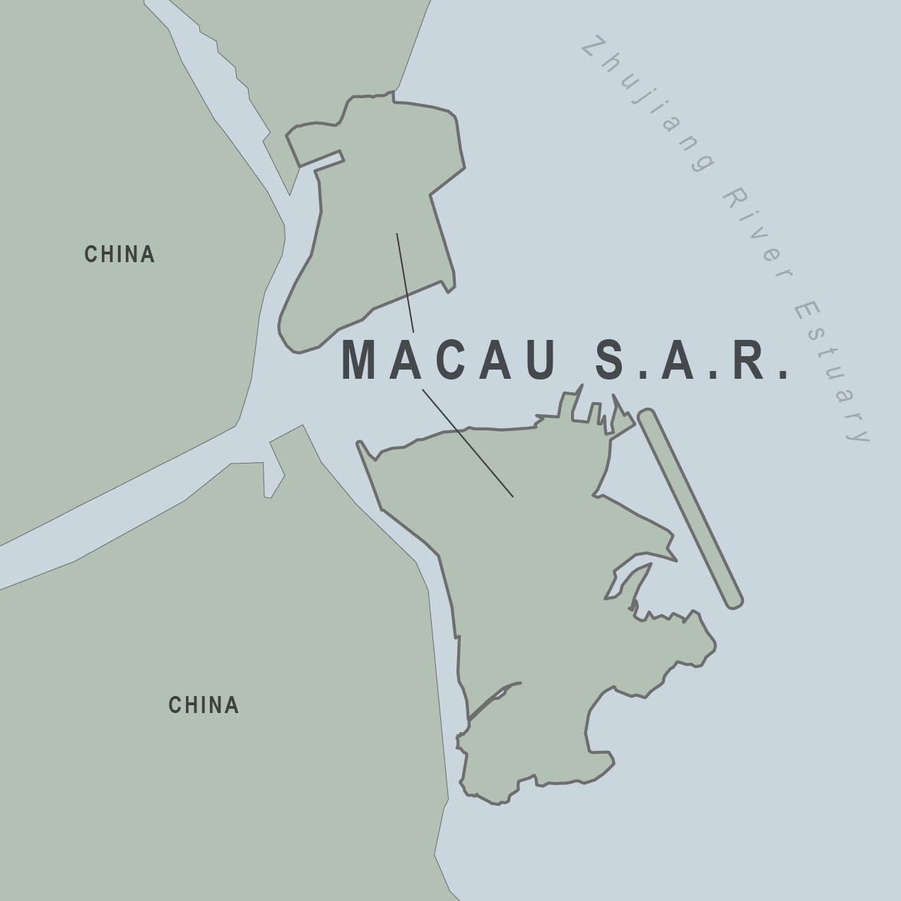 Map - Macau