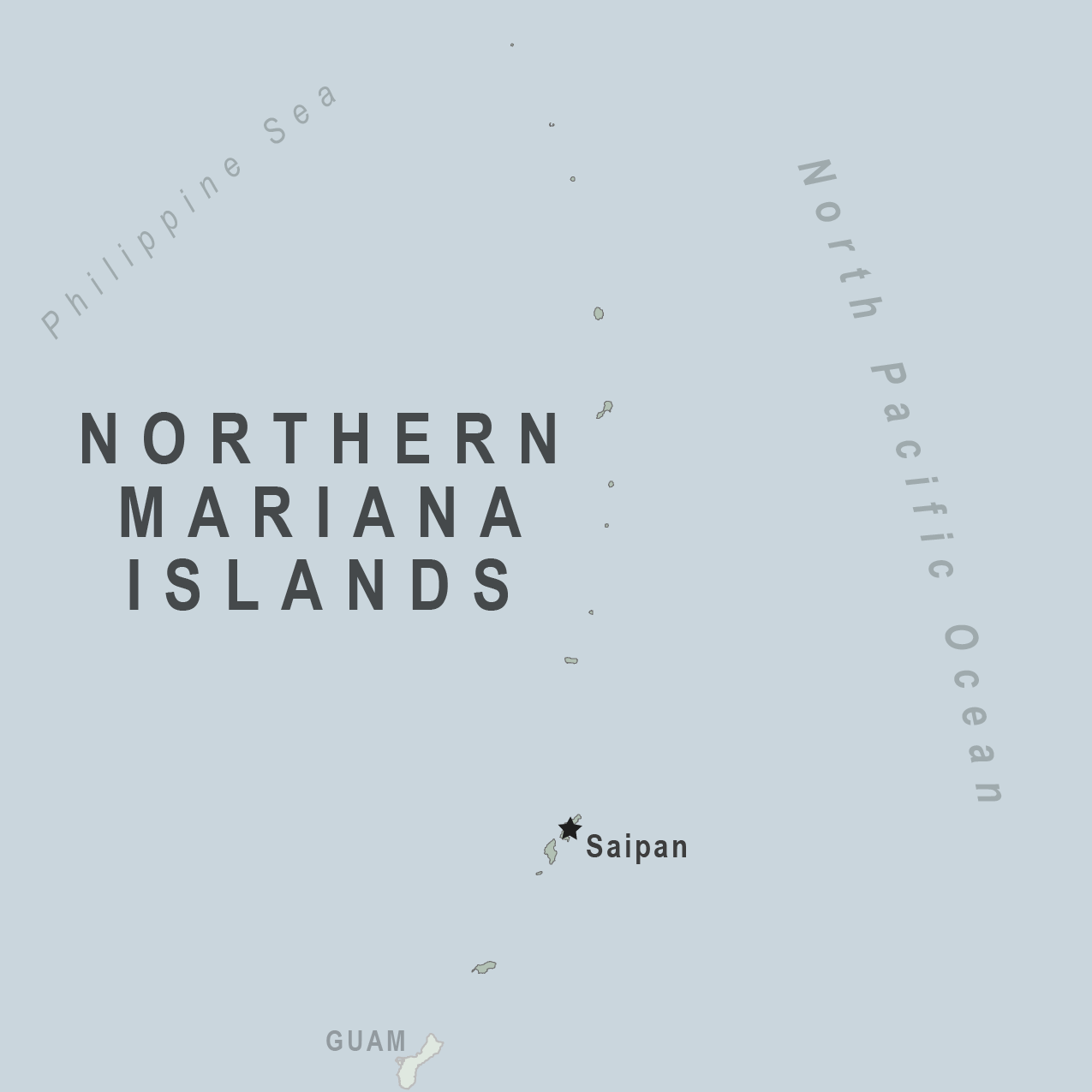 Map - North Mariana Islands