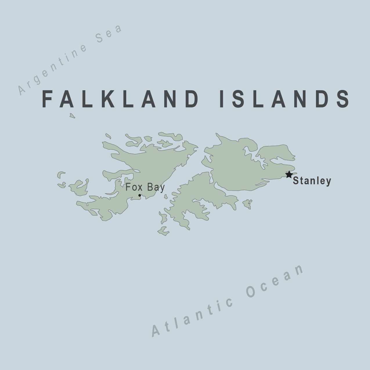 Map - Falkland Islands