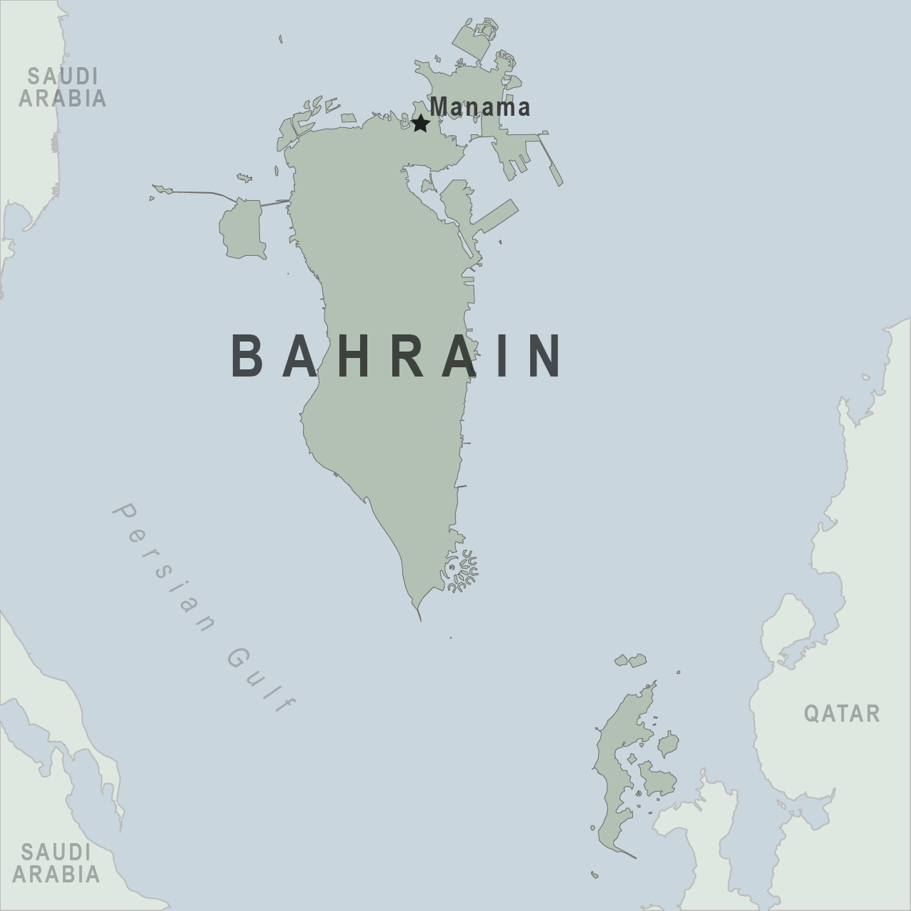 Map - Bahrain