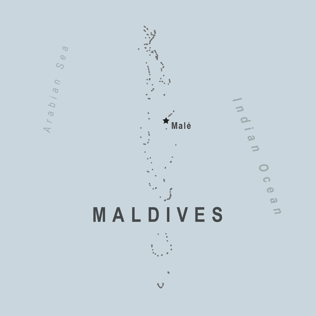 Map - Maldives