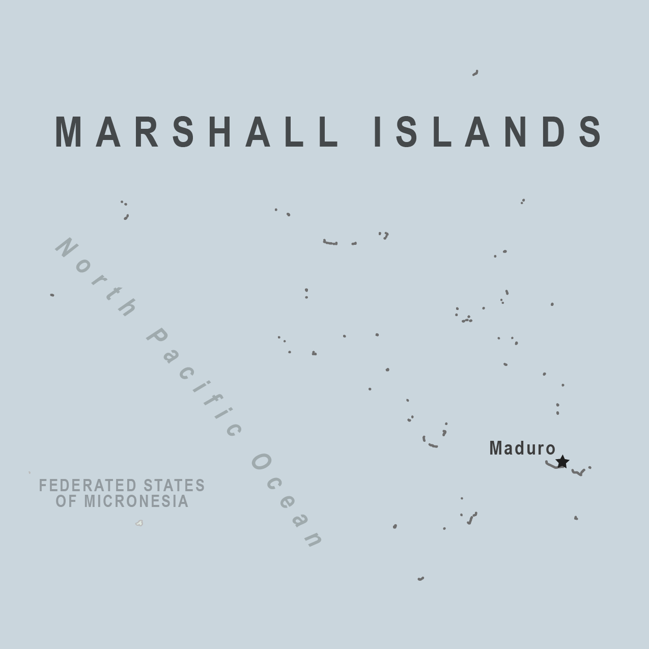 Map - Marshall Islands