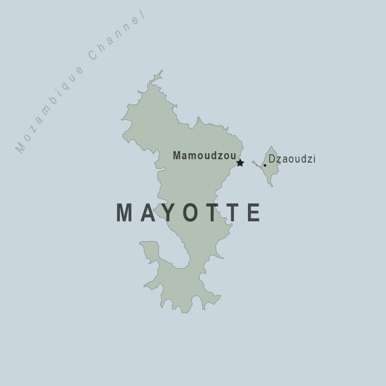 Map - Mayotte (France)