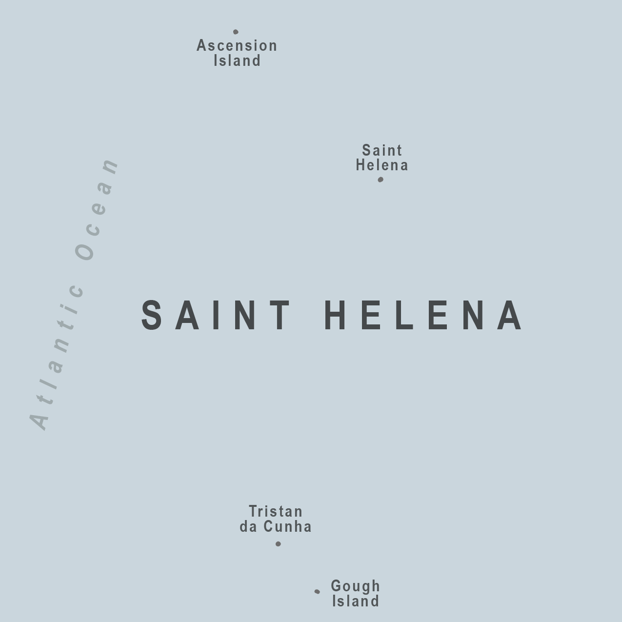 Map - Saint Helena (U.K.)