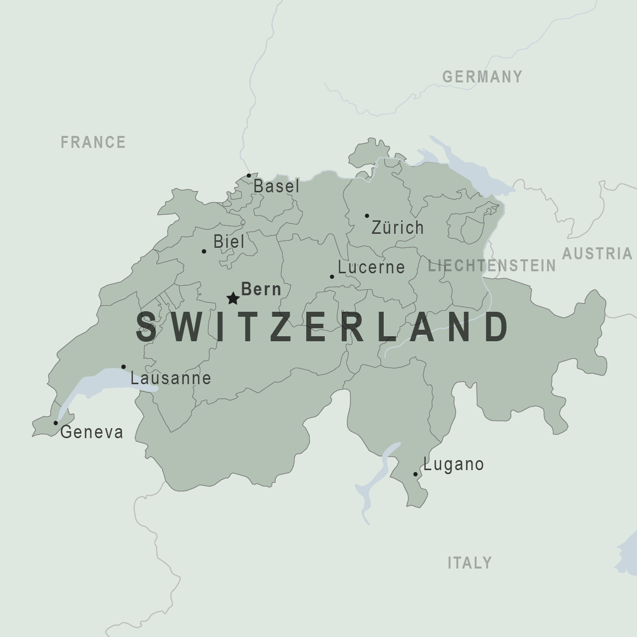 Map - Switzerland
