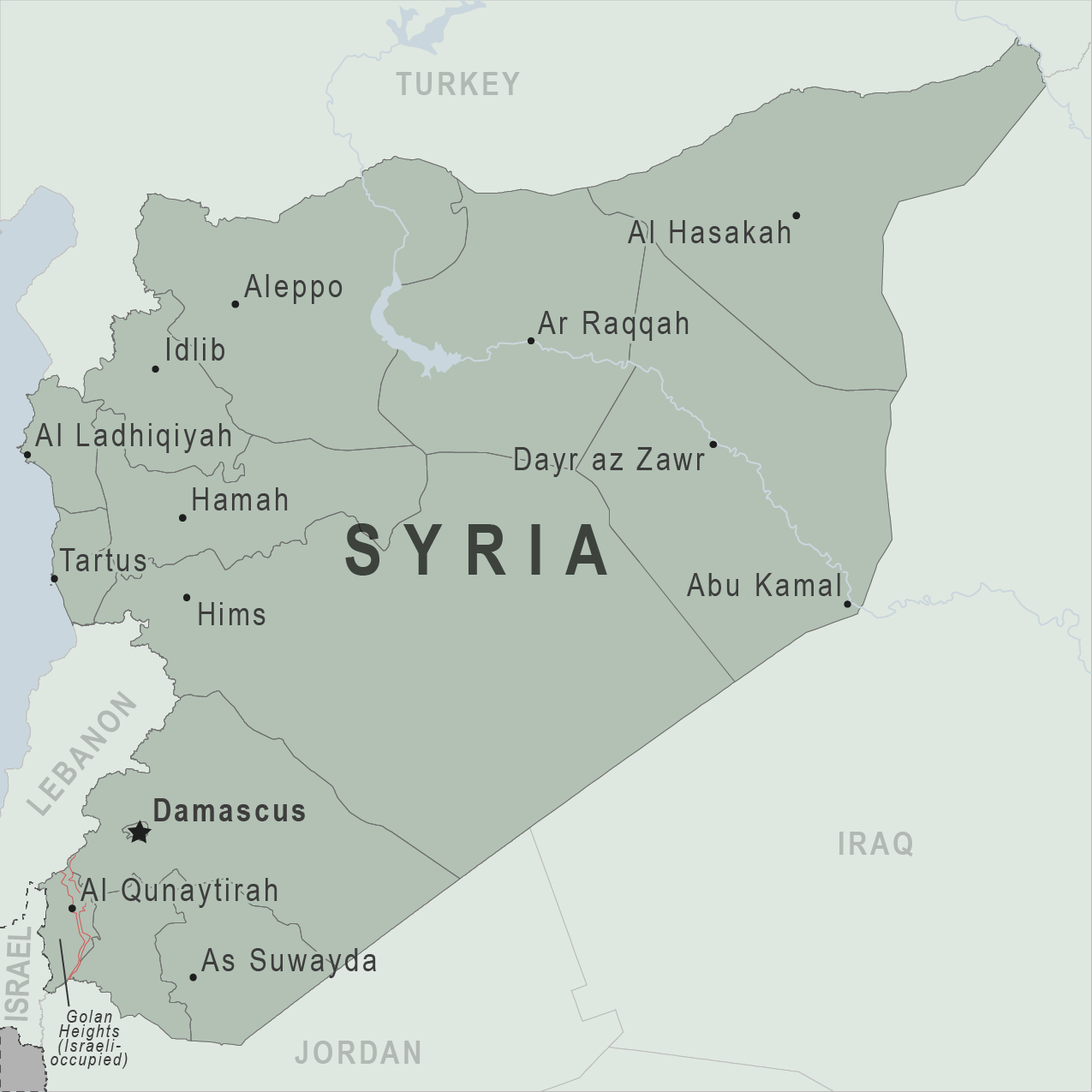 Map - Syria