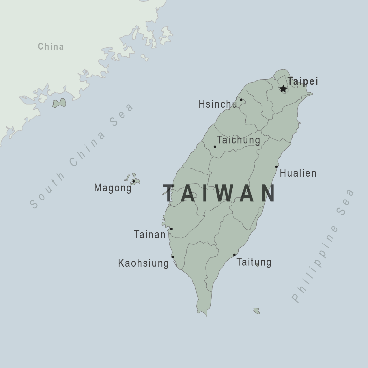 Map - Taiwan