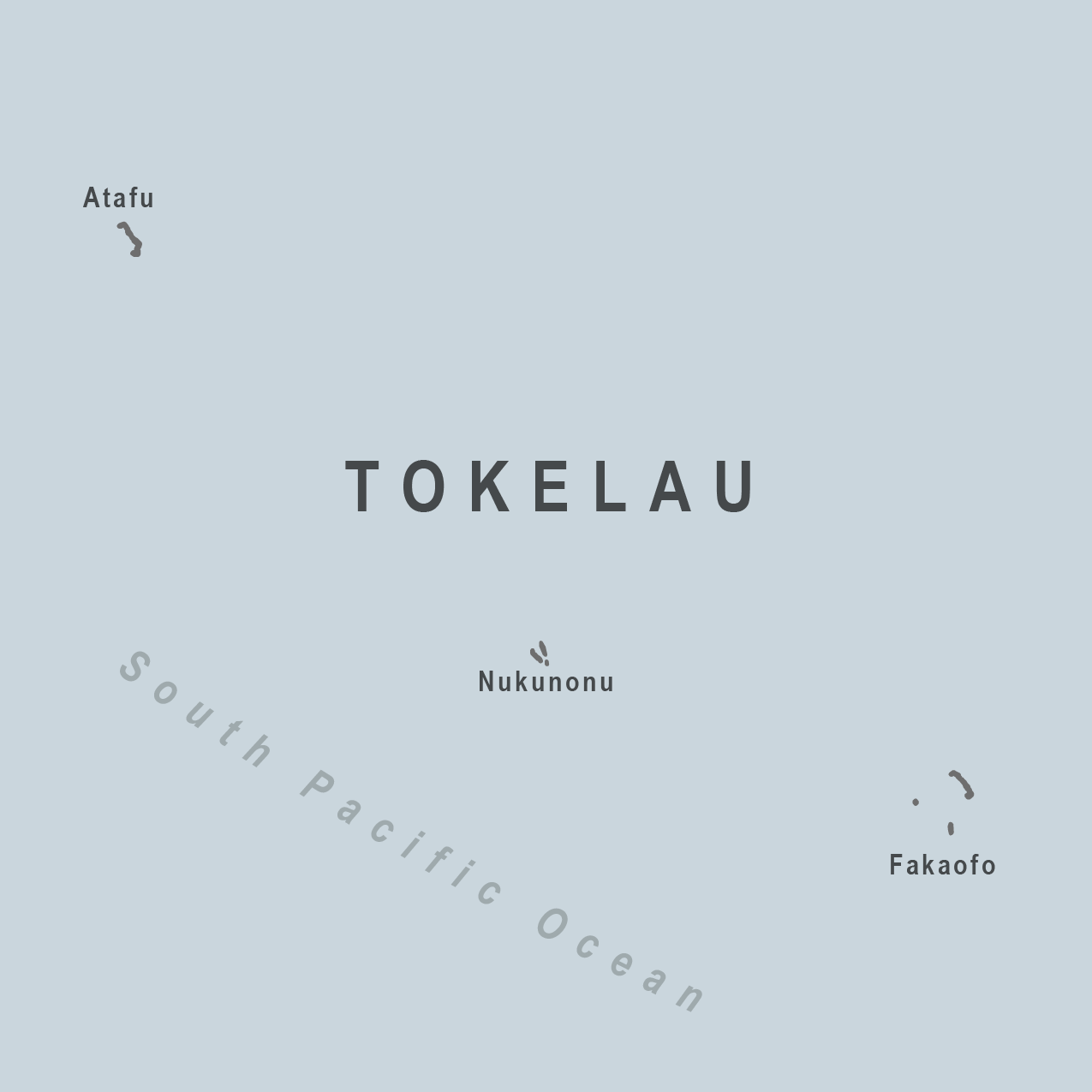 Map - Tokelau (New Zealand)