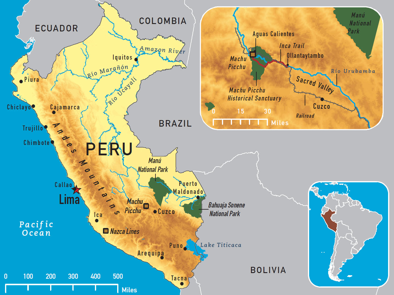 cusco peru map