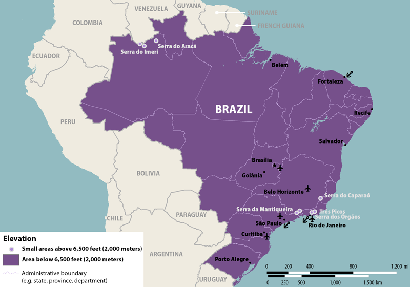 Zika Virus in Brazil Alert Level 2, Practice Enhanced Precautions