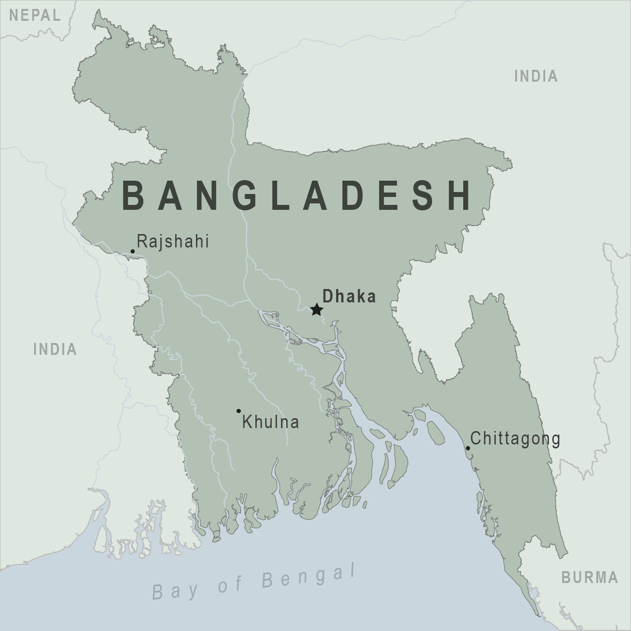 Map - Bangladesh