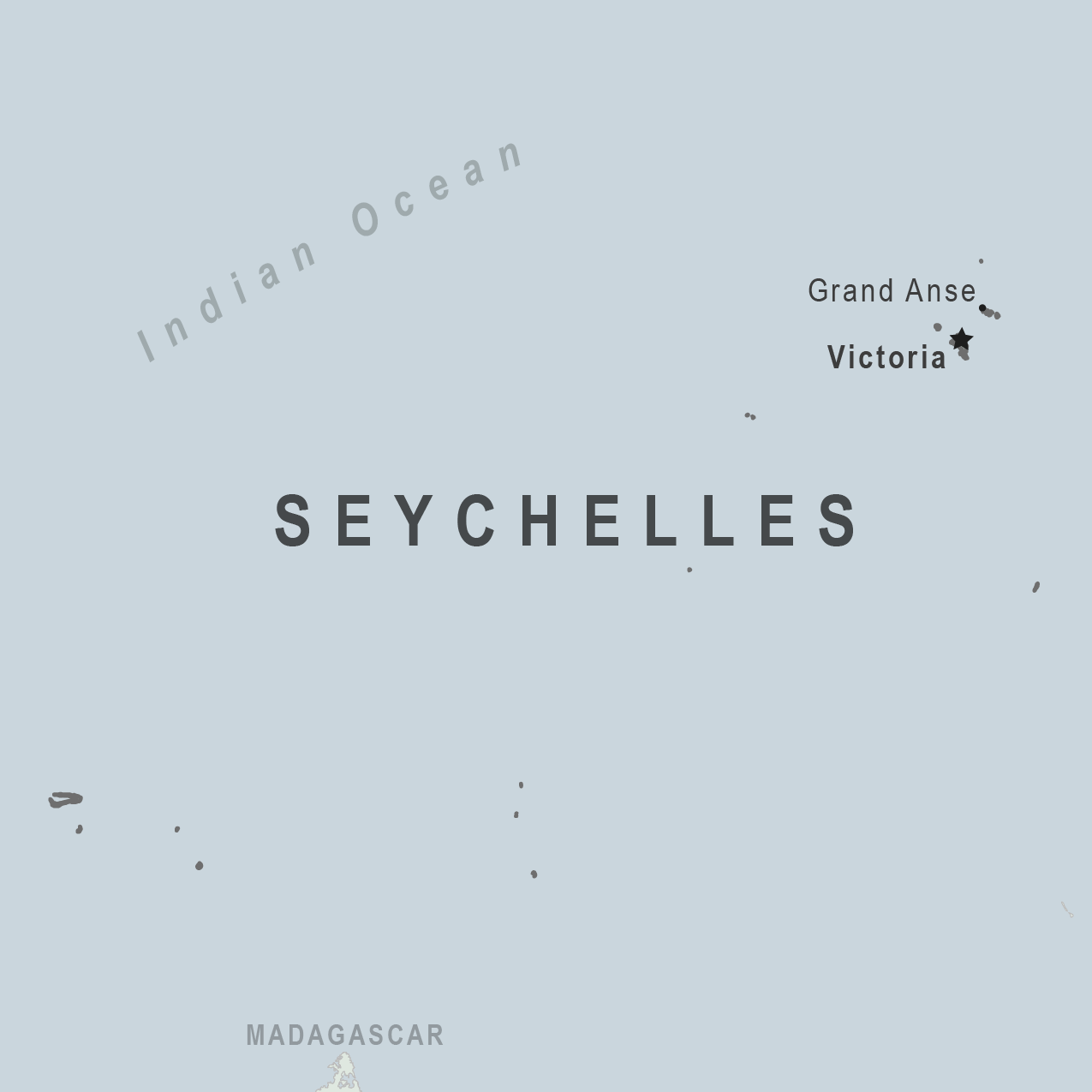 Map - Seychelles