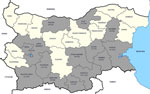Thumbnail of Prevalence rates for Crimean-Congo hemorrhagic fever virus in various districts of Bulgaria. F.Y.R.M., Former Yugoslav Republic of Macedonia. 
