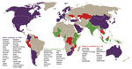 Thumbnail of Global Health Security Agenda (GHSA) member countries as of July 25, 2017 (https://www.ghsagenda.org/members). *GHSA member countries that are not directly supported by the US government. †US government–supported GHSA member countries. CDC provides technical assistance to support country capacity assessments, the development of 5-year GHSA road maps, and annual GHSA implementation plans in Phase I, Phase II, and CARICOM nations. In the Phase I countries, CDC also provides financial 