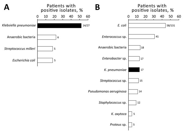 Figure 2 Hypervirulent Klebsiella Pneumoniae In Cryptogenic Liver Abscesses Paris France Volume 24 Number 2 February 2018 Emerging Infectious Diseases Journal Cdc