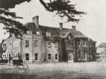 Manor House on the 350-acre Shinfield Manor estate, which later became home to the National Institute for Research in Dairying, Shinfield, England, after being founded in 1912. The Bacteriology and Metabolic Departments with associated laboratories were housed here from 1923 to 1992.  Microbiologist Ellen I. Garvie would have worked here, researching the problem of dairy product contamination. Demolished in 2001, part of the Manor House dates to the 17th century. Photograph published in Proceedings of the Royal Society of London, 1951 (2).