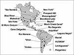 Thumbnail of Distribution of recognized, autochthonous, New World hantaviruses. * = known human pathogens.