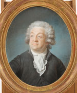 Joseph Boze (1745–1826), Portrait of Honoré Mirabeau, 1789. Pastel on paper, 64.4 cm × 53.5 cm. MV 6032, inv. dessins 1149 RF 6951. Château de Versailles, Versailles, France. Photograph by Franck Raux.