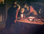 Franklin Rawson, Murder of Manuel Vicente Maza, 1860. Oil on canvas. 175 cm × 219.5 cm. Complejo Museográfico Provincial “Enrique Udaondo,” Ciudad de Luján, Buenos Aires, Argentina. Source: Wikimedia Commons.