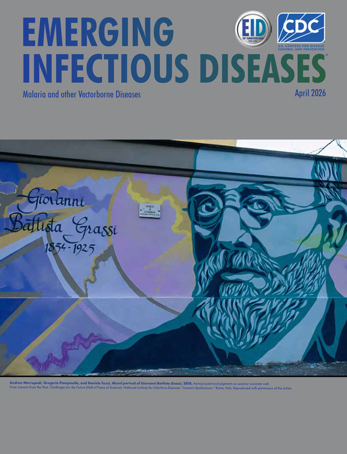 Andrea Marrapodi, Gregorio Pampinella, and Daniele Tozzi, Mural portrait of Giovanni Battista Grassi, 2018. Aerosol paint and pigments on exterior concrete wall. From Lessons from the Past, Challenges for the Future (Hall of Fame of Science). National Institute for Infectious Diseases “Lazzaro Spallanzani,” Rome, Italy. Reproduced with permission of the artists.