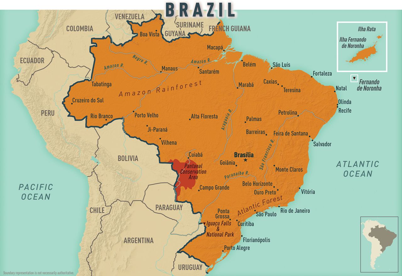  716 MAP 10  06 Brazil 