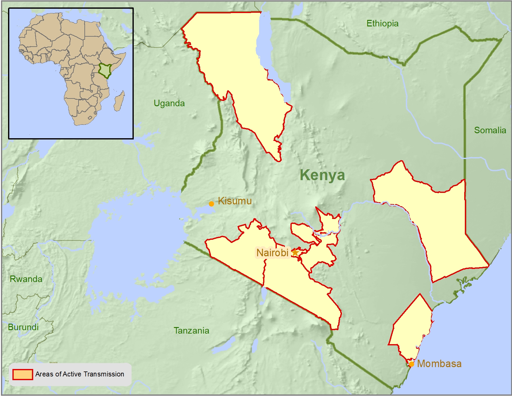 cdc guidelines travel to kenya