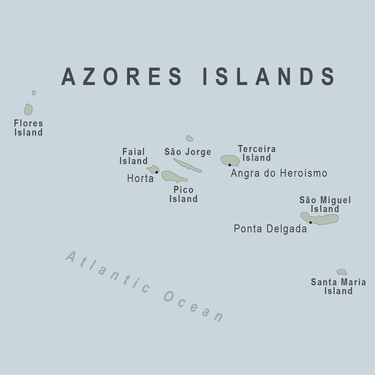Map - Azores