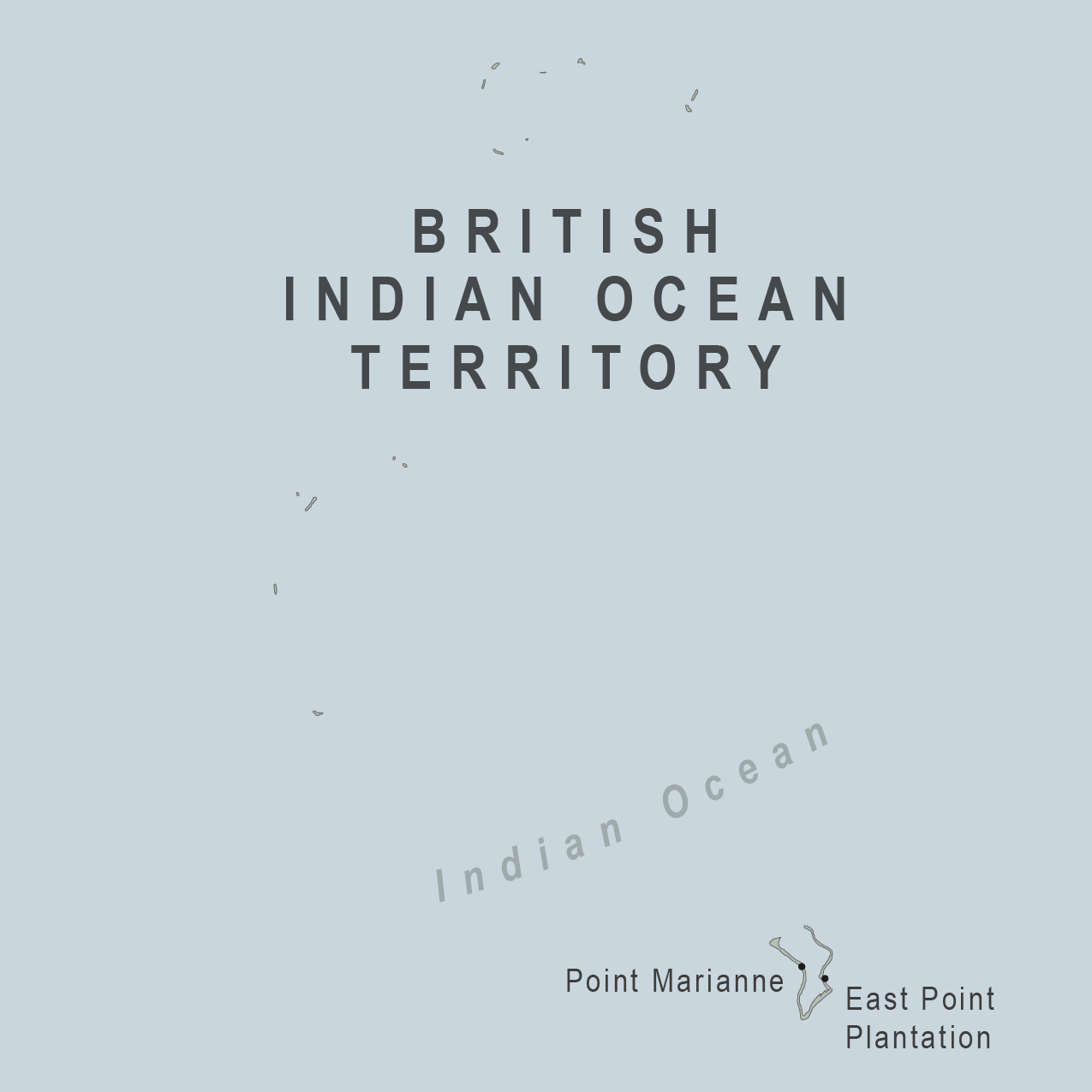 Map - British Indian Ocean Territory (U.K.)