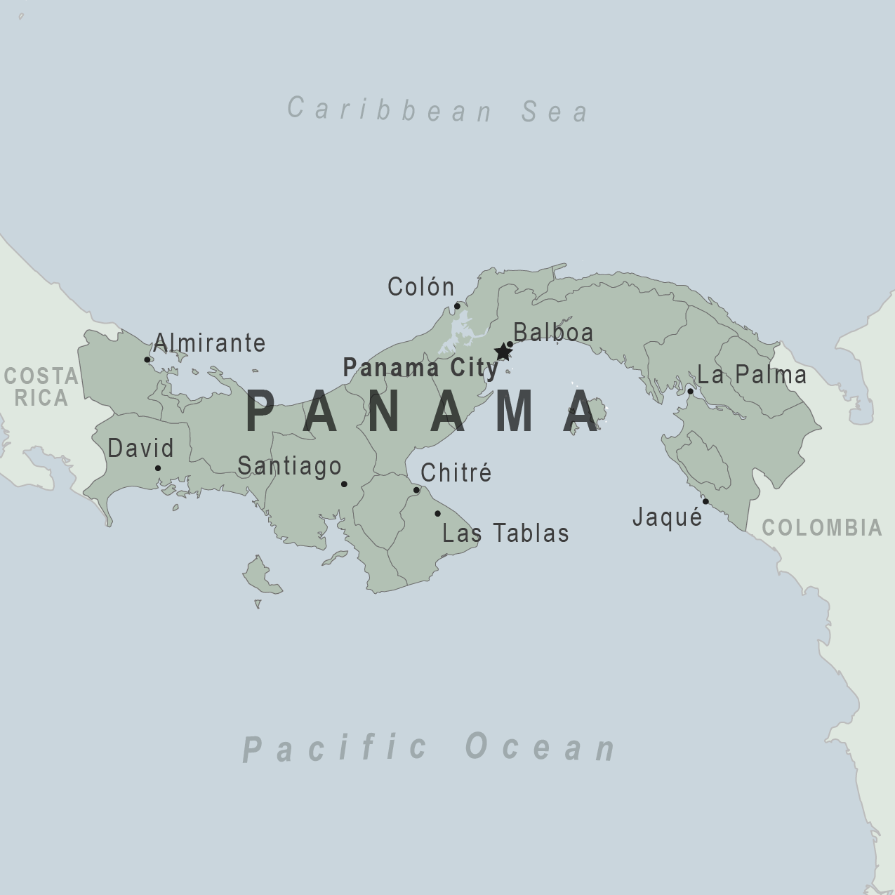 Image result for panama t map