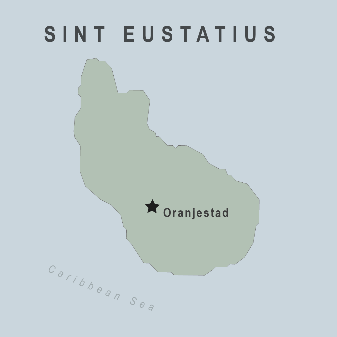 Map - Sint Eustatius