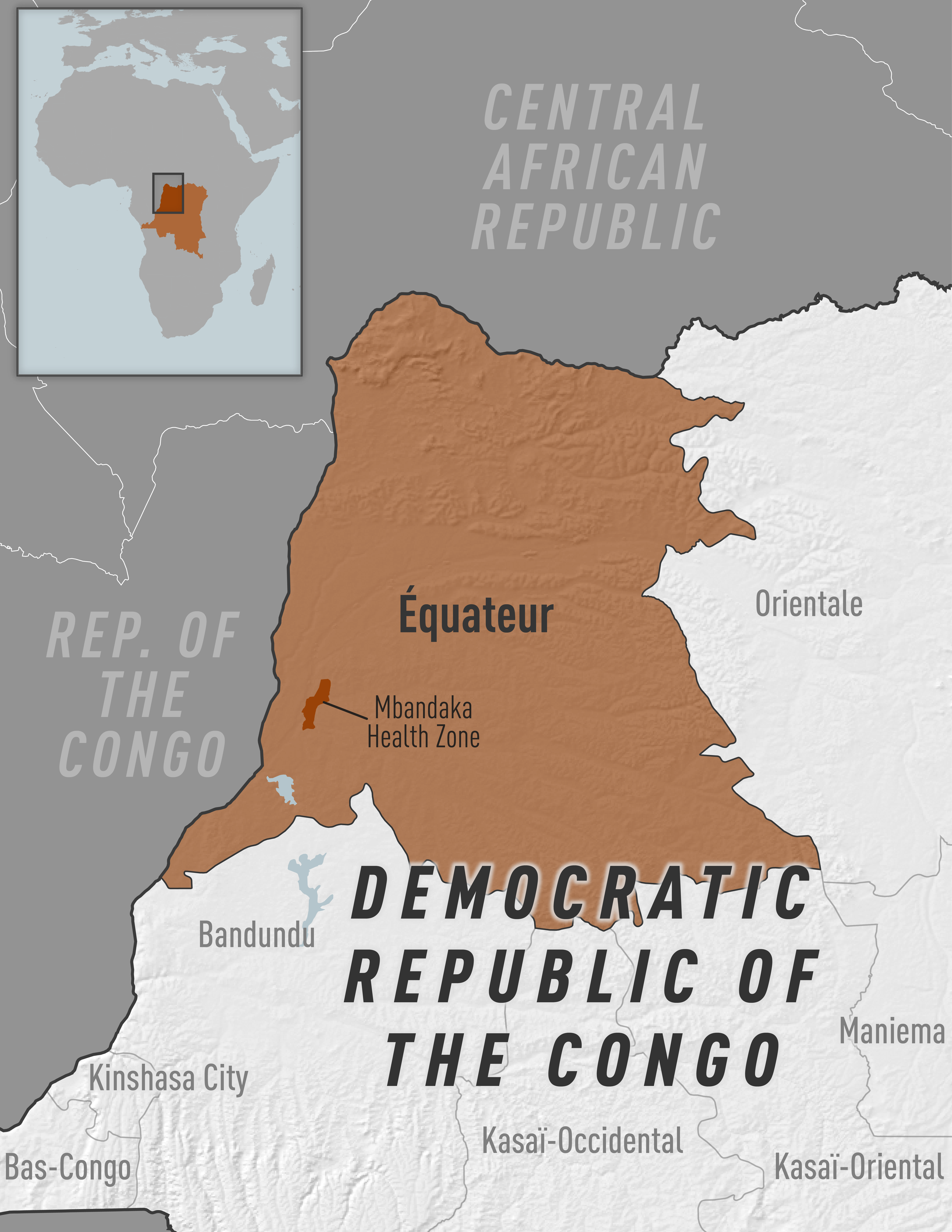 Ebola in Mbandaka Health Zone, Democratic Republic of the Congo