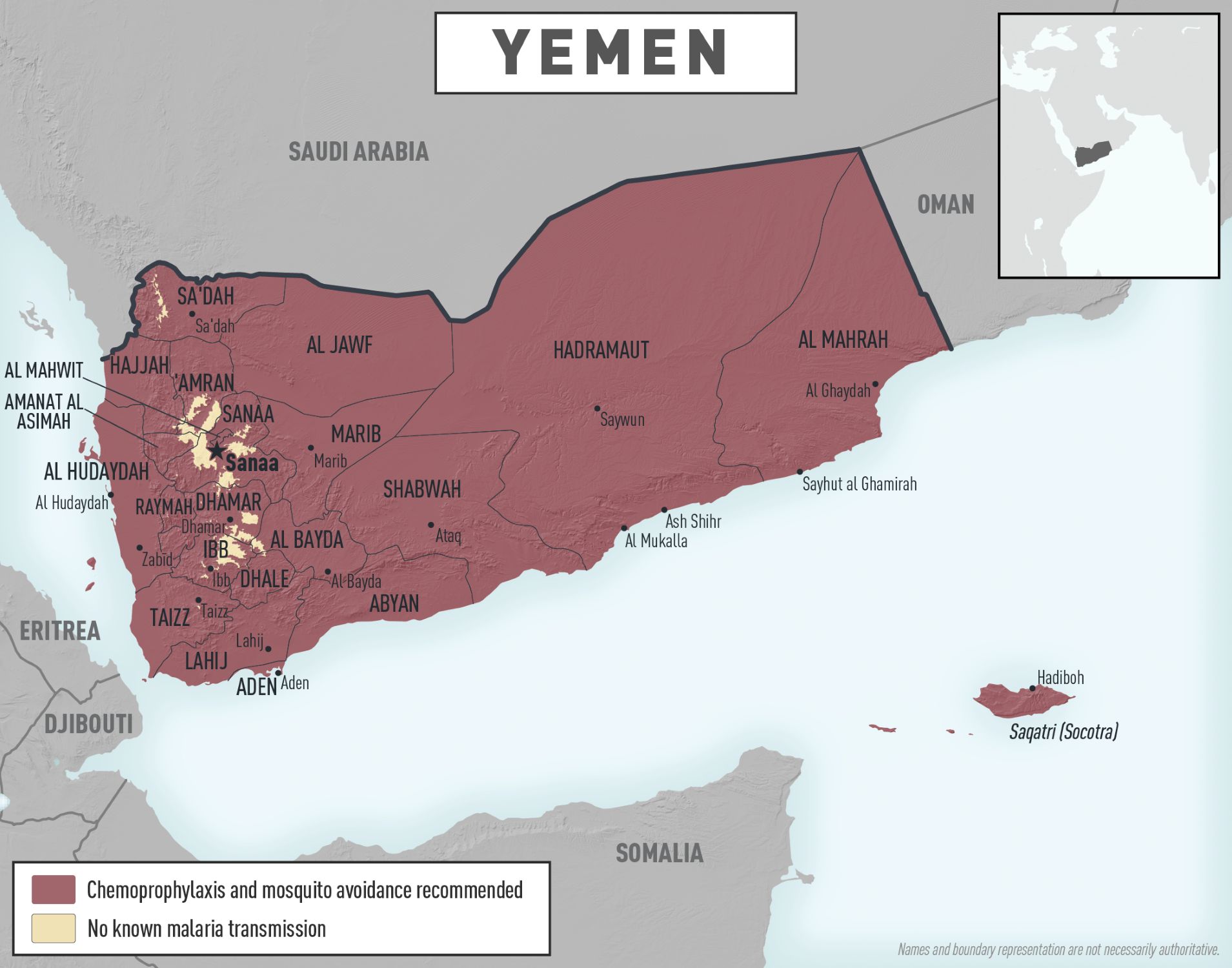 Malaria prevention in Yemen
