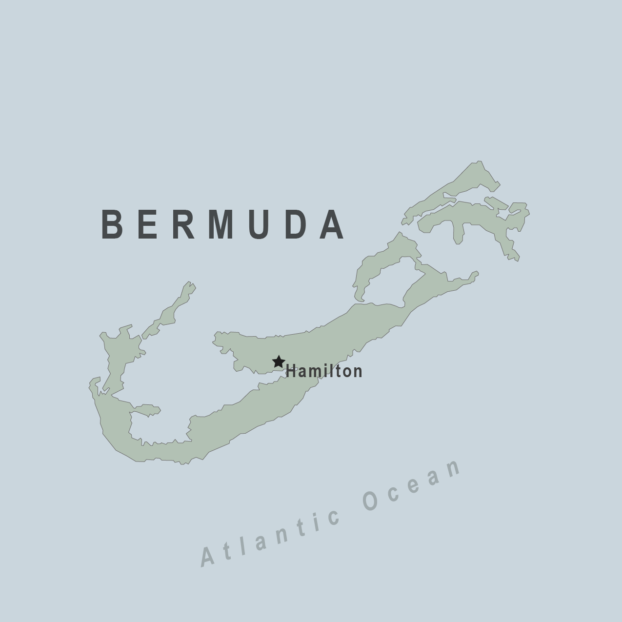 Map - Bermuda