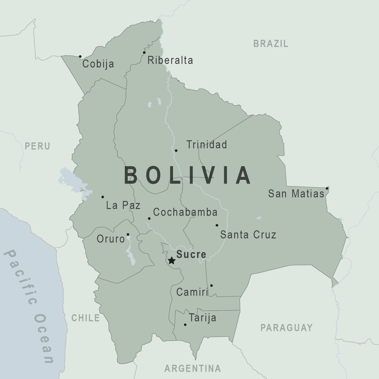 bolivia-map-major-cities