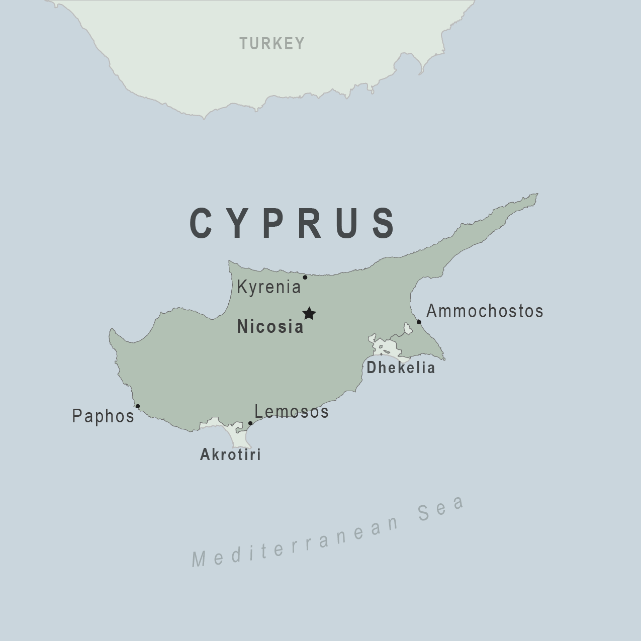 Map - Cyprus