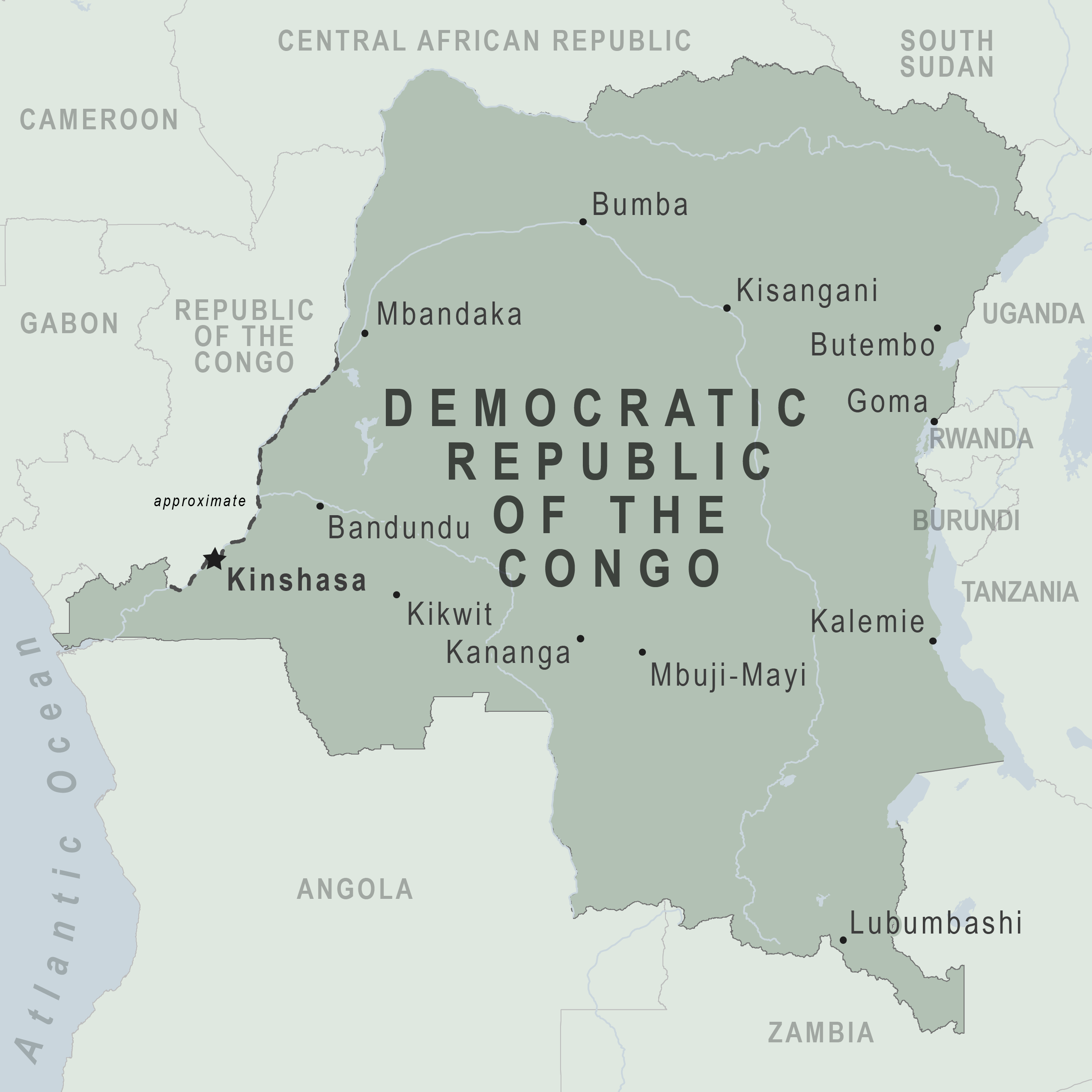 government travel advice drc